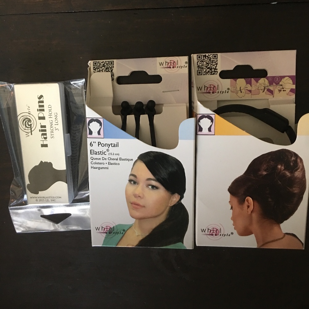 NEW Bun Twist Knot Hairstyle Maker + Bands Pins